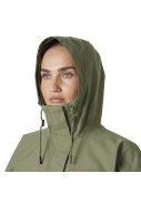 Groene dames regenjas Escape Utility Raincoat van Helly Hansen 7