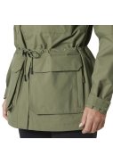 Groene dames regenjas Escape Utility Raincoat van Helly Hansen 8