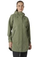 Groene  dames regenjas Valentia van Helly Hansen  3