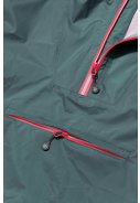 Groene duurzame regenponcho en regenbroek van Dripp Rainwear 5