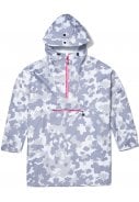 Camo Grey duurzame regenponcho van Dripp Rainwear 1