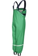 Groene fleece gevoerde regenbroek / tuinbroek van Playshoes 4