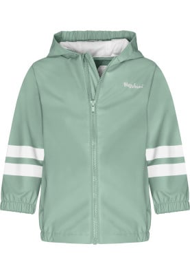 Groene kinder regenjas Basic van Playshoes