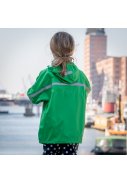 Groene kinder regenjas Buddel van BMS  2