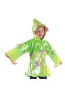 Groene kinder regenjas Fairy Elfjes van Kidorable 2