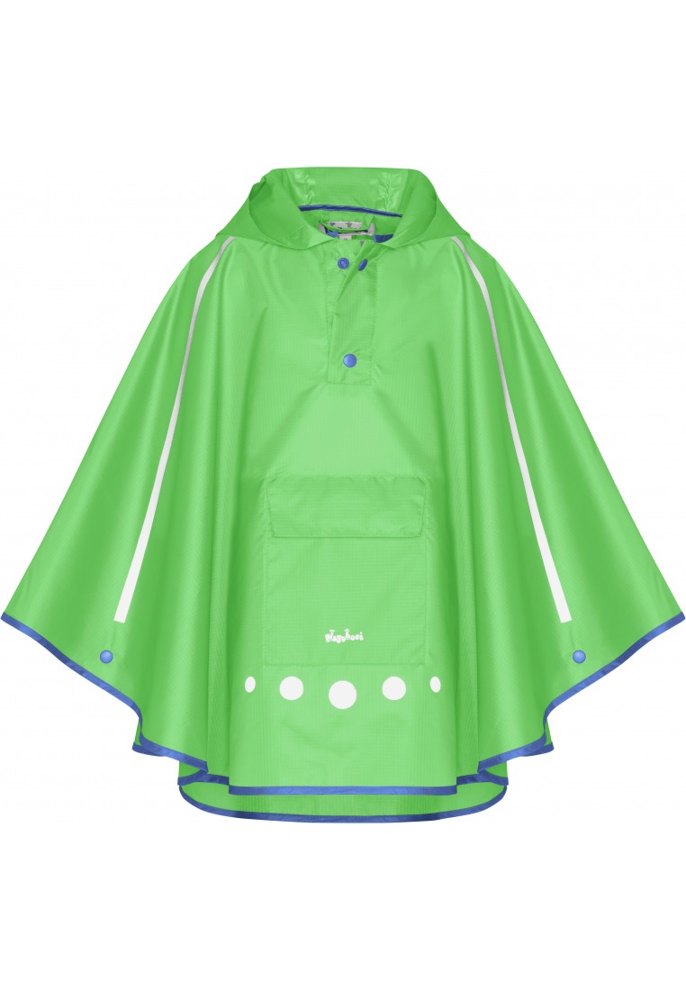 bord banjo Kerstmis Groene kinder regenponcho Pack It van Playshoes - Kinderregenkleding