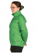Groene lichtgewicht dames regenjas Packable van Pro-X Elements  3