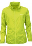 Neon gele lichtgewicht dames regenpak Packable van Pro-X Elements 4