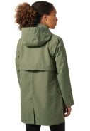 Groene middellange dames regenjas Lilja van Helly Hansen  6