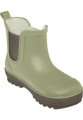 Groene (Olive) lage Chelsea regenlaars van Playshoes