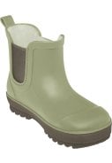 Groene (Olive) lage Chelsea regenlaars van Playshoes
