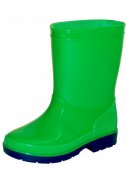 Groene PVC Kinderregenlaarsjes Luca