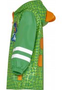 Groene regenjas Dino van Playshoes 3