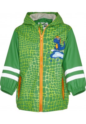 Groene regenjas Dino van Playshoes