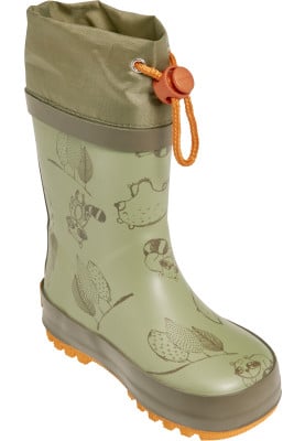 Groene regenlaars Raccoon  van Playshoes