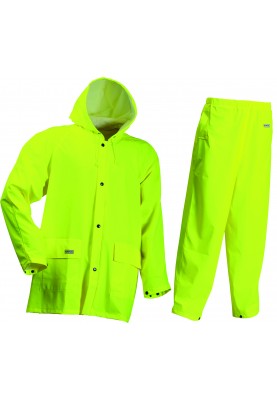 Fluor gele regenpak van Lyngsøe Rainwear