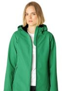 Groene softshell regenjas Daybreak van Ilse Jacobsen 3