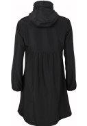 Helen Raincoat Black (w. Black Zipper) van Danefae 2