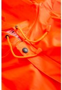 Hi-vis oranje lange Regenjas van Lyngsoe Rainwear 2