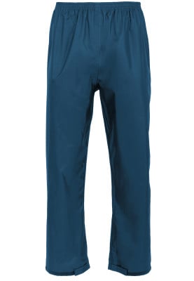 Indigo regenbroek Stormguard Packaway van Highlander