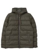 Khaki gewatteerde heren winterjas Hrom van Tantä