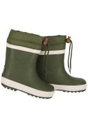 Khaki kinder regenlaarzen met fleece voering van XQ Footwear 