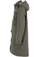 Khaki lange winter parka Danexpedition van Danefae 3