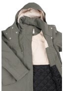 Khaki lange winter parka Danexpedition van Danefae 4