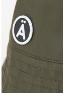 Khaki regenhoed / buckethat Drëpsen van Tänta  2