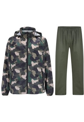 Camo green regenpak van Mac in a Sac 