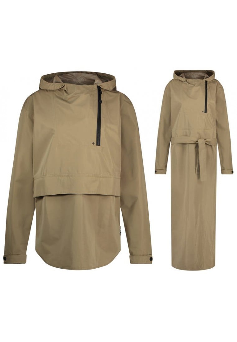 schakelaar ontwikkeling voor Lead Gray Rain Dress Anorak Urban Outdoor van Agu - Dames Regenjassen