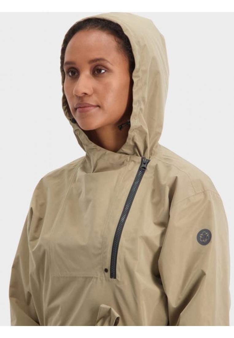 schakelaar ontwikkeling voor Lead Gray Rain Dress Anorak Urban Outdoor van Agu - Dames Regenjassen