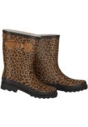 Leopard damesregenlaars Rubber Rain Boots van XQ  2
