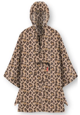 Leopard print regenponcho Leo Macciato van Reisenthel 