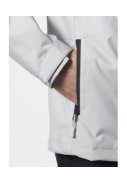 Licht grijze heren regenjas Crew van Helly Hansen 5