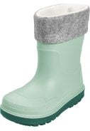 Licht groen gevoerde kinder regenlaarzen van Playshoes 2