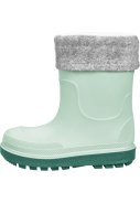 Licht groen gevoerde kinder regenlaarzen van Playshoes 3