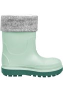 Licht groen gevoerde kinder regenlaarzen van Playshoes 4
