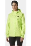 Licht groene dames regenjas Loke Jacket 2.0 van Helly Hansen 3