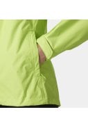 Licht groene dames regenjas Loke Jacket 2.0 van Helly Hansen 5