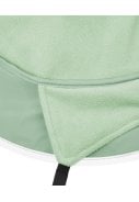 Licht groene kinder regenhoed fleece gevoerd van Playshoes 3