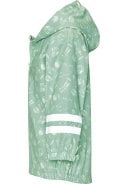 Licht groene Forest Animals regenpak met fleece gevoerd van Playshoes 3