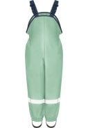 Licht groene Forest Animals regenpak met fleece gevoerd van Playshoes 5