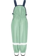 Licht groene Forest Animals regenpak met fleece gevoerd van Playshoes 6