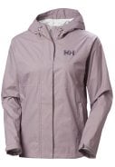 Licht paarse dames regenjas Loke Jacket 2.0 van Helly Hansen