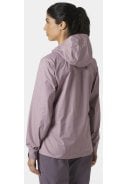 Licht paarse dames regenjas Loke Jacket 2.0 van Helly Hansen 4