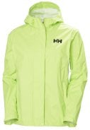 Licht groene dames regenjas Loke Jacket 2.0 van Helly Hansen