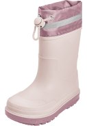 Licht roze gevoerde kinder regenlaarzen van Playshoes 2