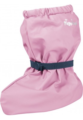 Licht roze kinder regenoverschoen met fleece gevoerd van Playshoes