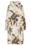 Light Photoristic Flower regenponcho met mouwen van Ilse Jacosen 2
